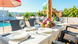 Opções para refeição ao ar livre