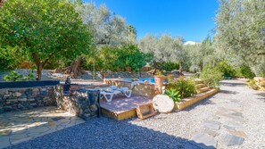 Terrace/patio - Cortijo los Chinos Órgiva by Ruralidays (Granada)