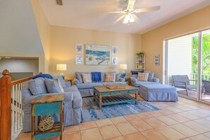 Smart TV, books - Florida Breeze: Pool home in perfect central location! (Holmes Beach)