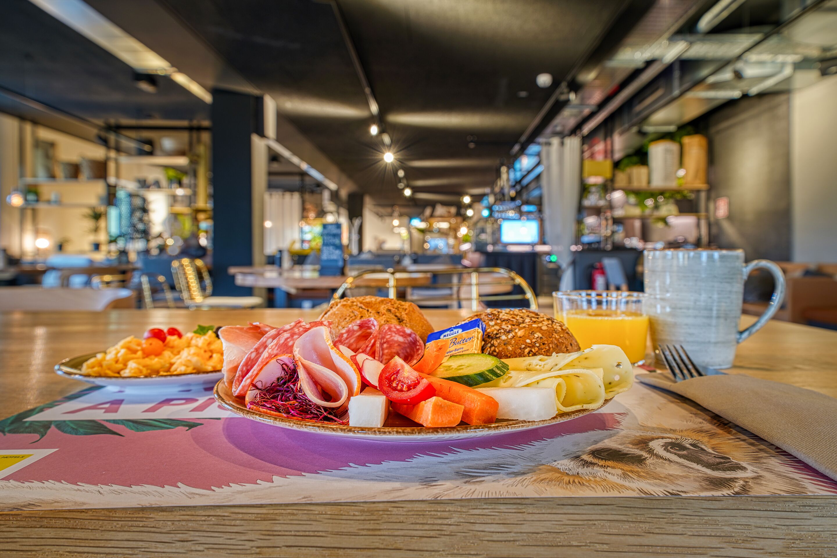 daily buffet breakfast (eur 17.9 per person)