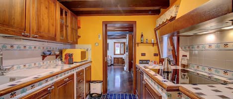 Apartment, 3 Bedrooms, Terrace | Private kitchen