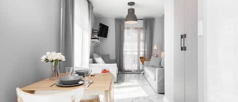 Appartement, 1 chambre, cuisine | Salle à manger