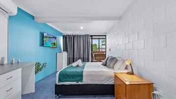 1 Schlafzimmer, Bügeleisen/Bügelbrett, kostenloses WLAN, Bettwäsche