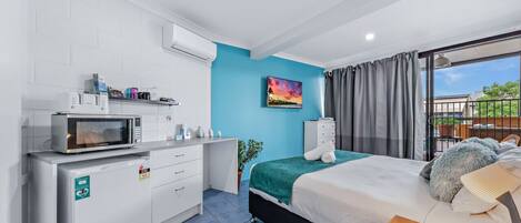 1 غرفة نوم ومكواة/لوح كي وواي فاي مجانًا وملاءات أسرّة