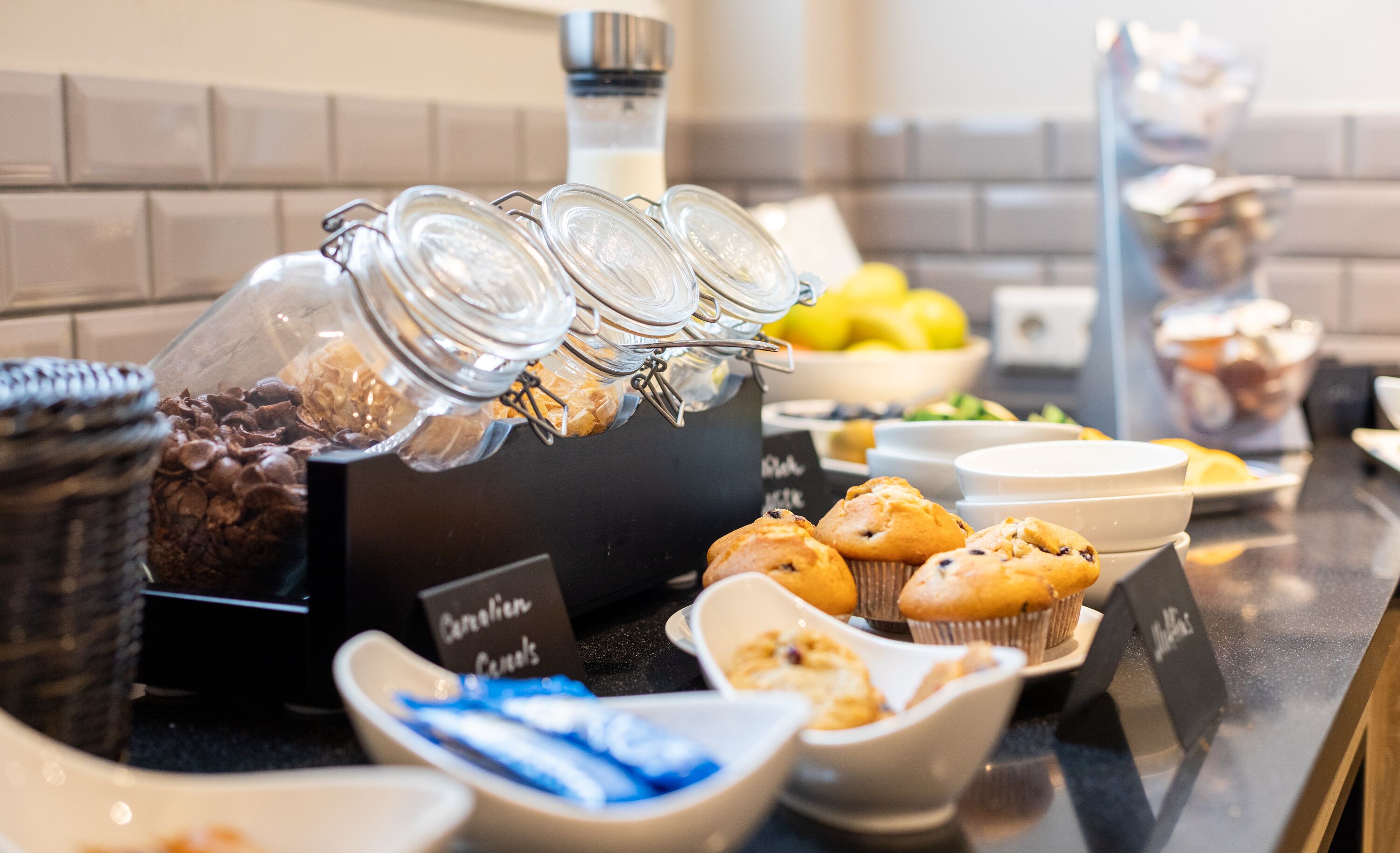 daily buffet breakfast (eur 17.9 per person)