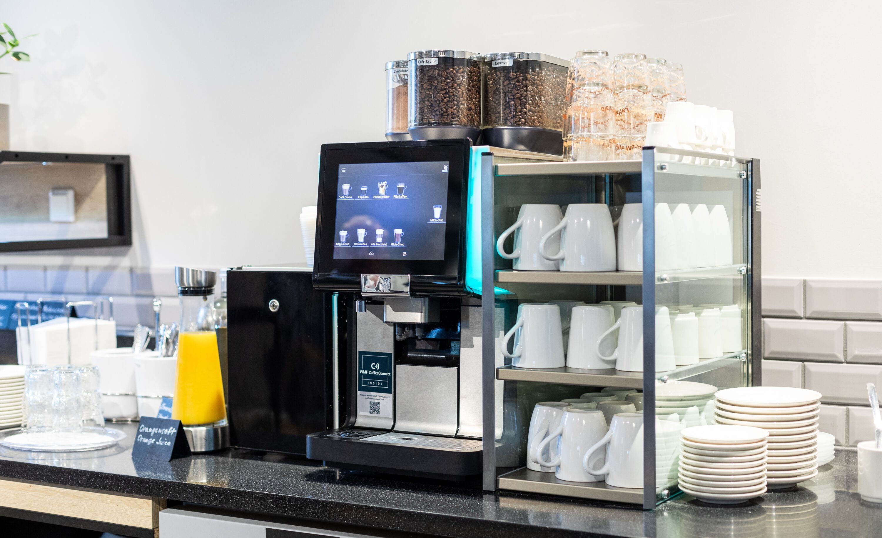 daily buffet breakfast (eur 17.9 per person)