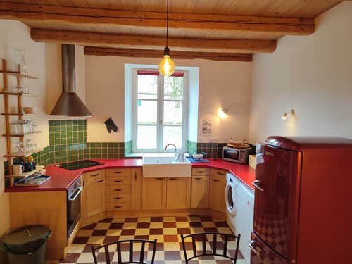 Apartment with old-world charm