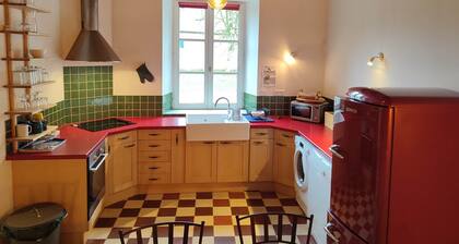 Apartment with old-world charm