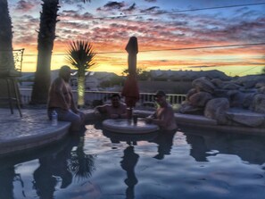 Alberca al aire libre 