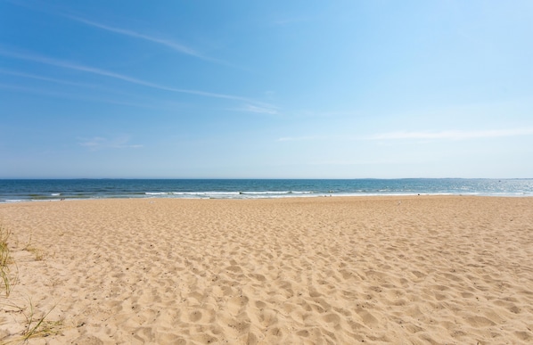 On the beach