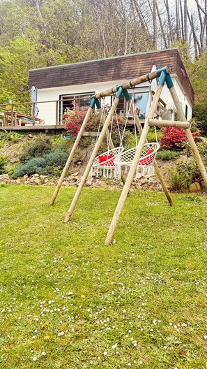 Children’s area - House With Direct Sea Access On 18000 M2 Of Woodland (Argol)