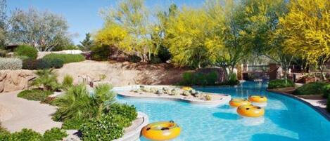 Außenpool, beheizter Pool