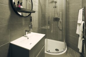 Appartement Deluxe, salle de bains privée (Woodpecker) | Salle de bain