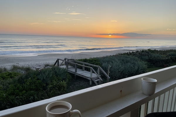 Sunrise as seen from 2nd floor balcony!