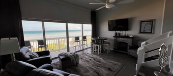 Oceanfront 3-story luxury 3-bedroom 2-bath with direct access to pristine beach