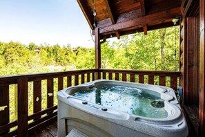 Baignoire à remous extérieure