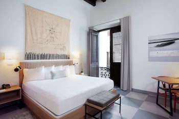 Amenities in room at Palacio Provincial San Juan, Curio Collection by Hilton