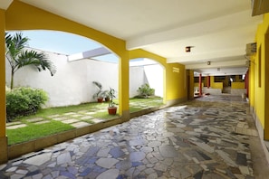Interior entrance