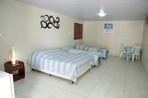 Free WiFi, bed sheets