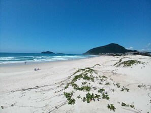En la playa 