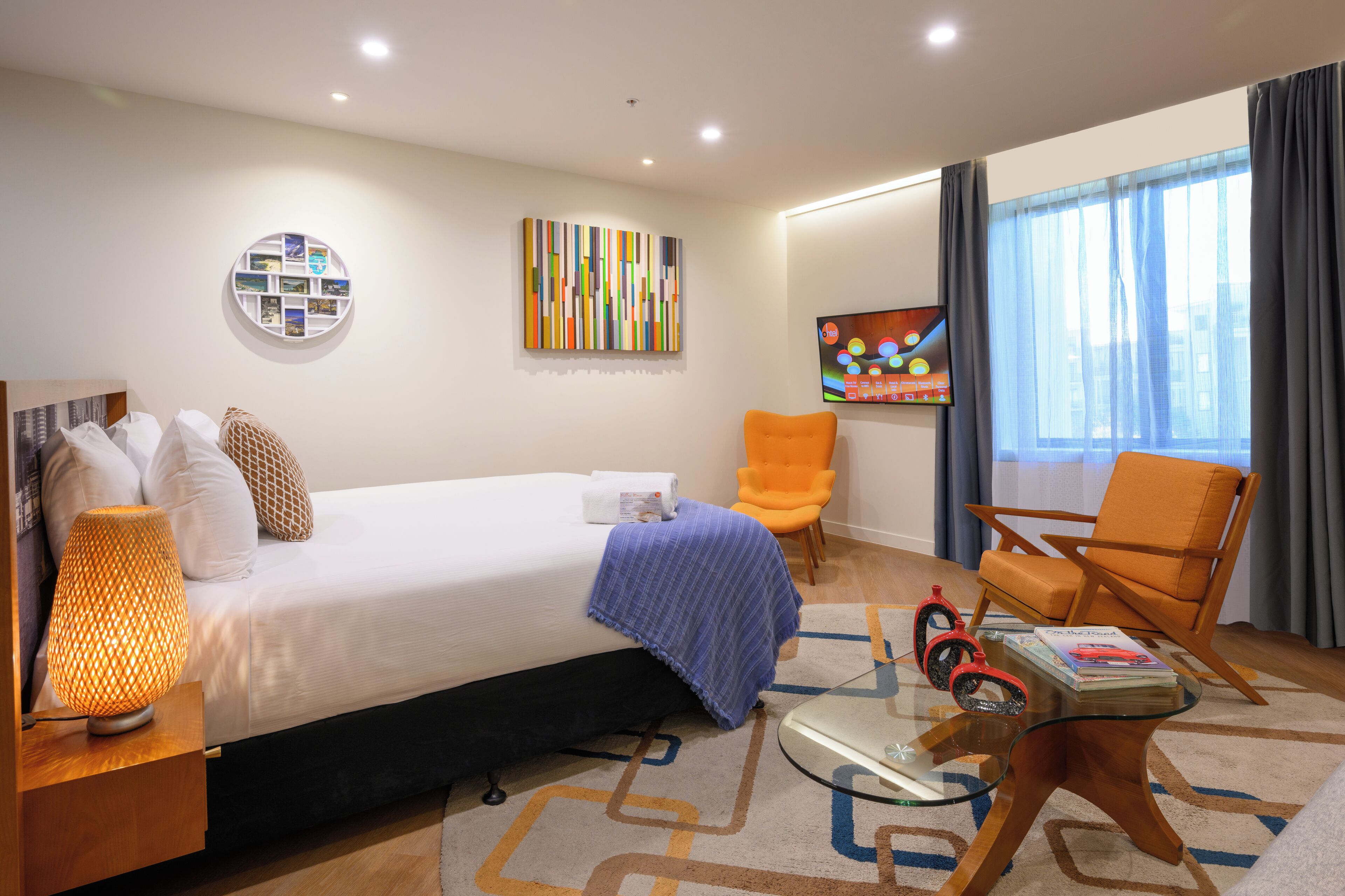 Superior Room | Egyptian cotton sheets, premium bedding, pillowtop beds, minibar