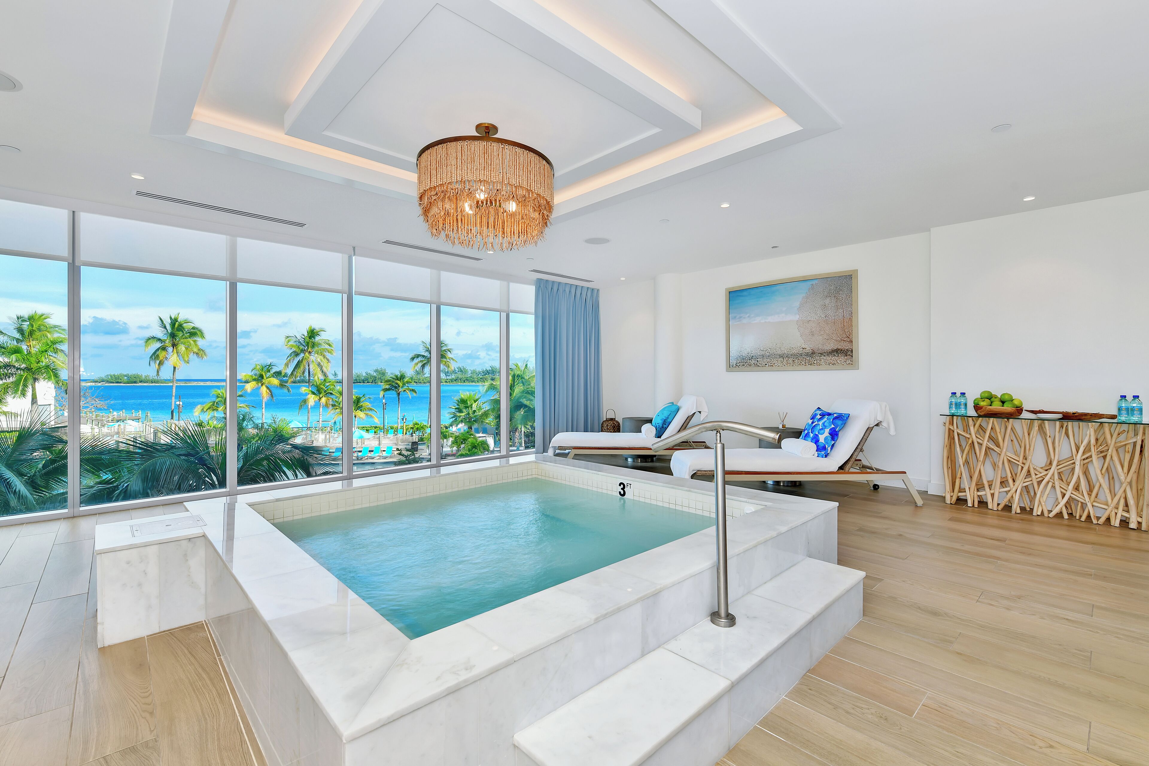 커플 트리트먼트룸, 온수 욕조, 스팀룸, 전신 트리트먼트, 아로마테라피, 핫스톤 마사지