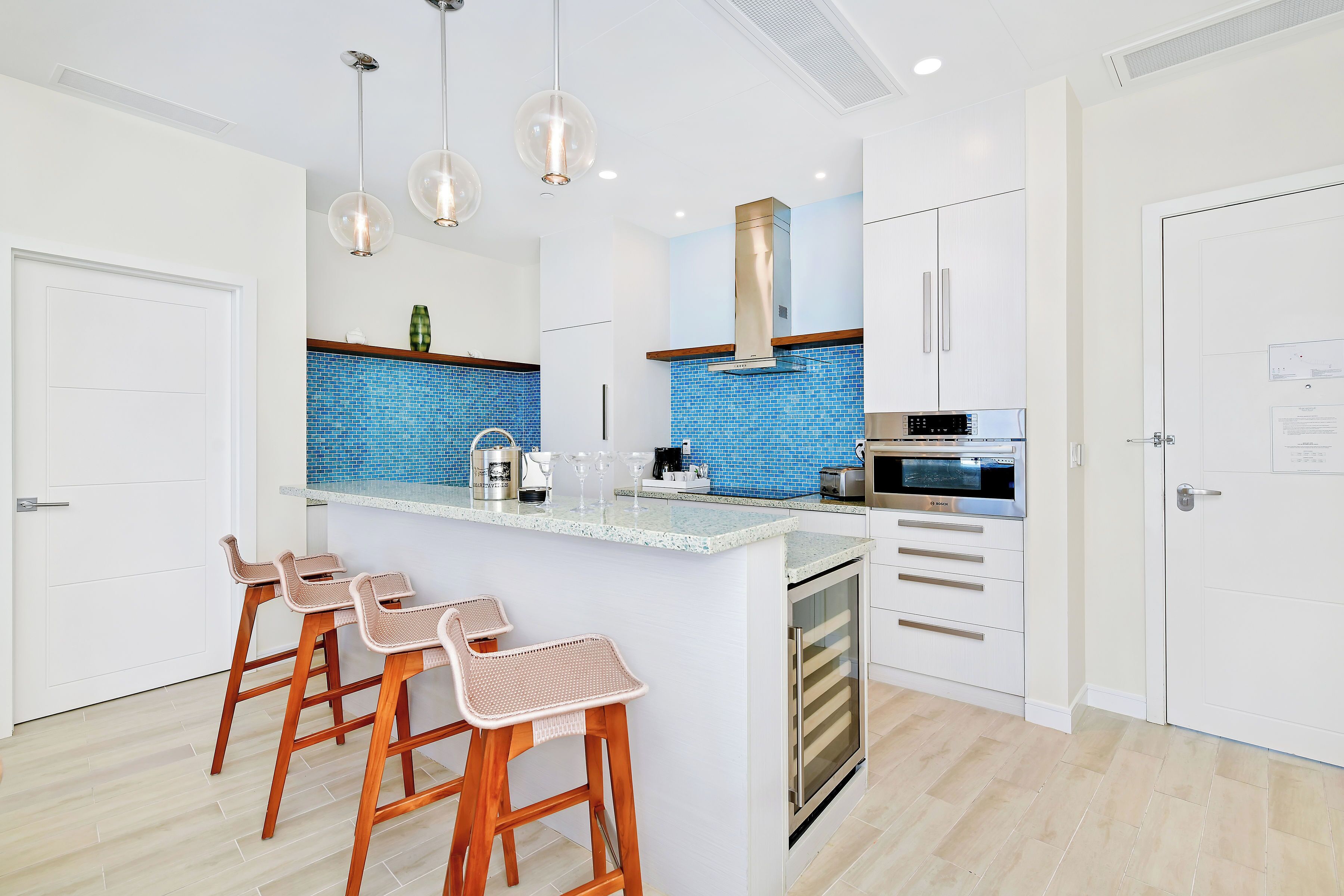 room, 3 bedrooms, oceanfront (residence) | private kitchen | coffee/tea maker