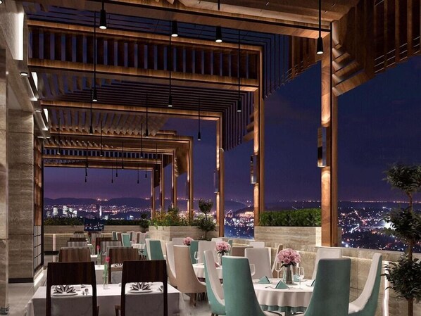 Outdoor dining - Belad Bond Resort (Salalah)