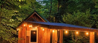   Rustic Wilderness Cabin Retreat Private Forest Getaway in East Tennessee