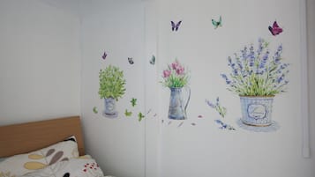 2 habitaciones, escritorio, wifi gratis y ropa de cama