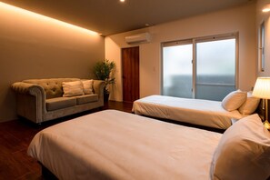 3 chambres, bureau, Wi-Fi gratuit, draps fournis