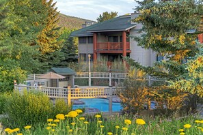 A heated pool - True Ski-In/Ski-Out to Park City Mountain Resort With Hot Tub and Heated Pools (Park City)