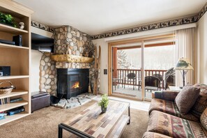 TV, fireplace, DVD player