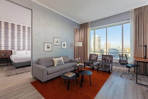 Living area - Rotterdam Marriott Hotel (Rotterdam)