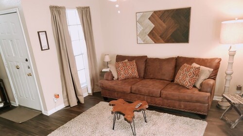 cozy and comfortable with a splash of style