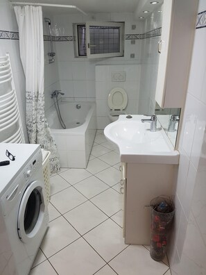 Badewanne, Handtücher