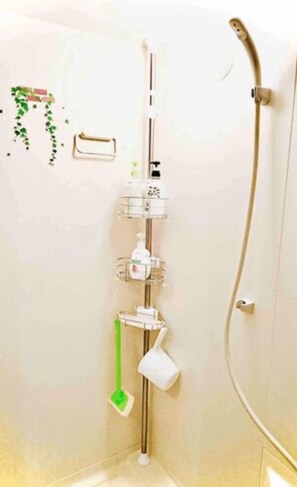 Apartment | Bathroom | Separate bathtub and shower, hair dryer, towels, soap