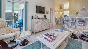 Villa, 4 Bedrooms | Living room - Villa Maya - 7905 Magnolia by Fairytale VR (Kissimmee)