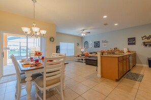 Villa, 4 Bedrooms | Private kitchen - Villa Beach Palm - 3067 Beach by Fairytale VR (Kissimmee)