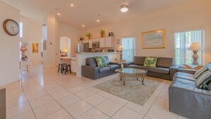 Villa, 5 Bedrooms | Living room - Villa Cayman - 132 Lockbreeze by Fairytale VR (Davenport)