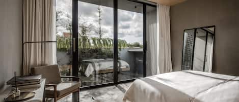 Premium-Villa, 2 Schlafzimmer, eigener Pool | Blick von der Unterkunft