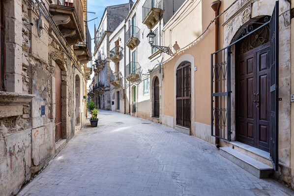 Entrada de l'allotjament