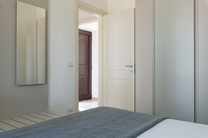 Ferienhaus, 1 Schlafzimmer, Terrasse | 1 Schlafzimmer, Bettwäsche