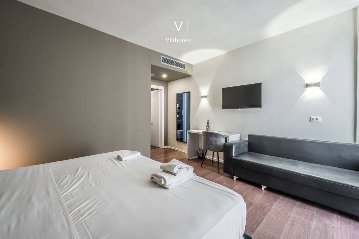 Superior driepersoonskamer | Lakens van Egyptisch katoen, luxe beddengoed, donsdekens