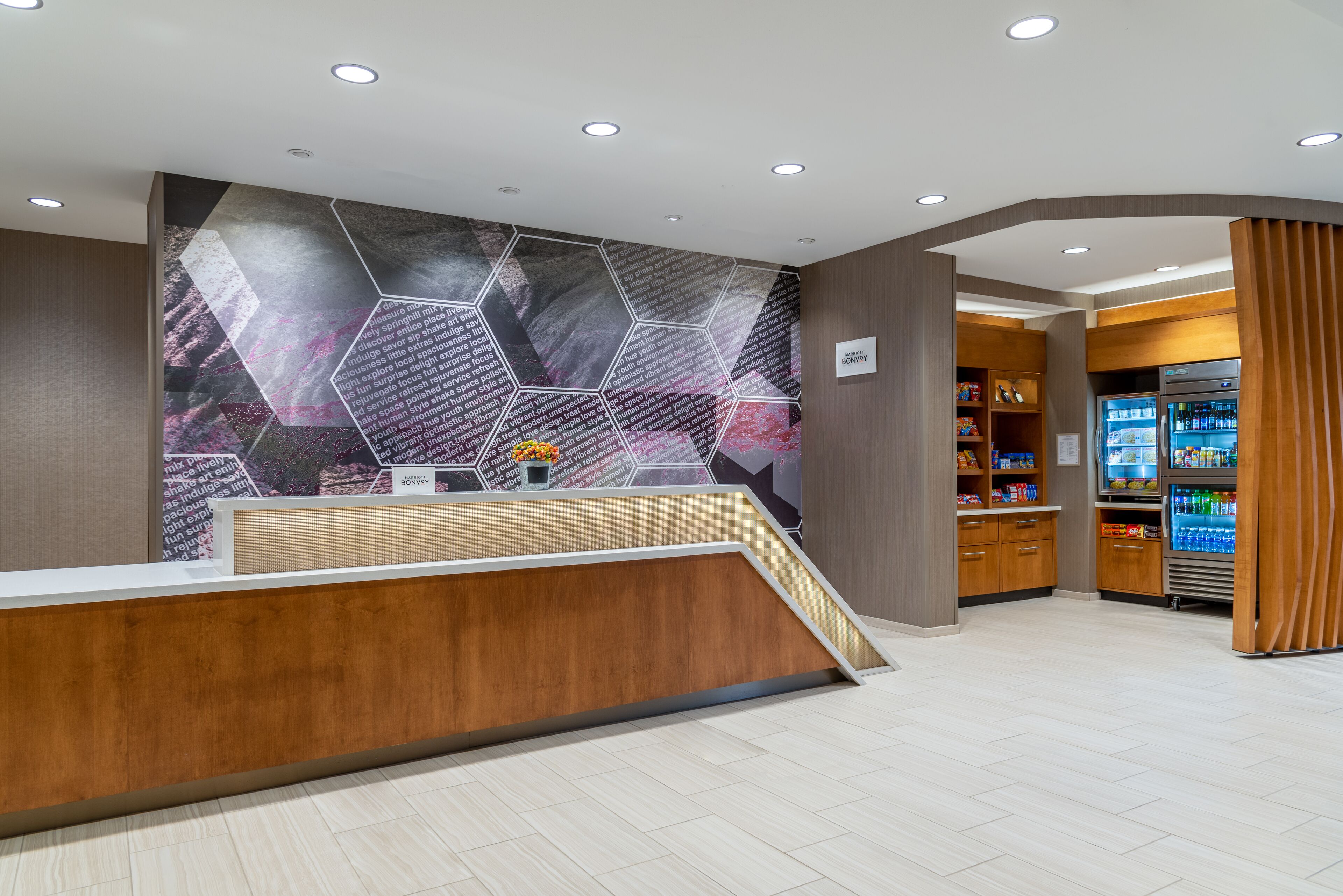 Sala de estar en el lobby