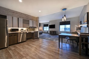 Studio, 1 King Bed, Accessible (Mob/Hearing, Roll-in Shower) | Desk, laptop workspace, free cots/infant beds, free WiFi - Homewood Suites by Hilton Dallas The Colony (The Colony)
