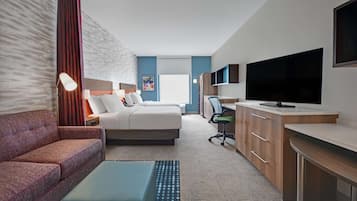 Blackout drapes, iron/ironing board, WiFi, bed sheets