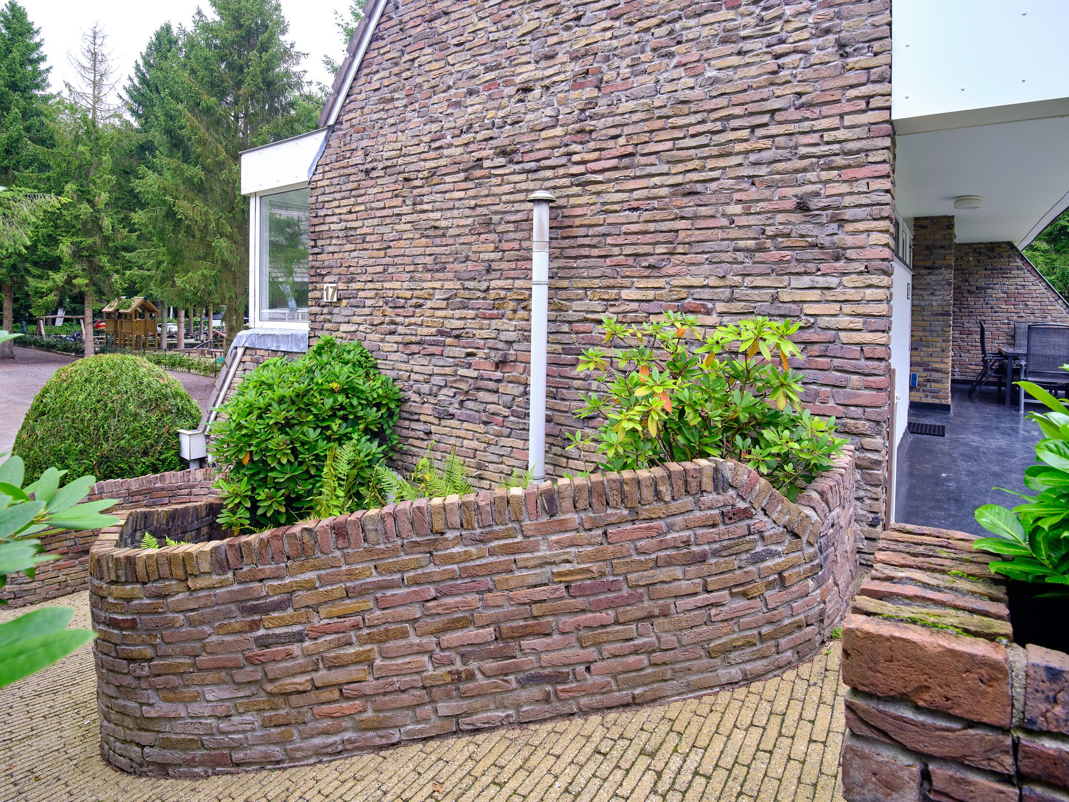 Façade de l’hébergement