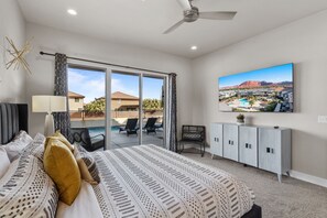 5 bedrooms, iron/ironing board, free WiFi, bed sheets