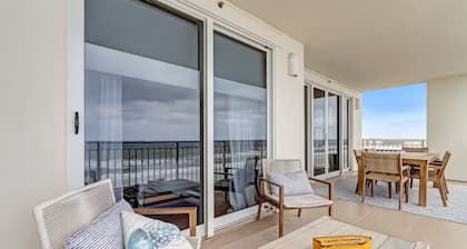 Luxury Beachfront property with a gorgeous view.